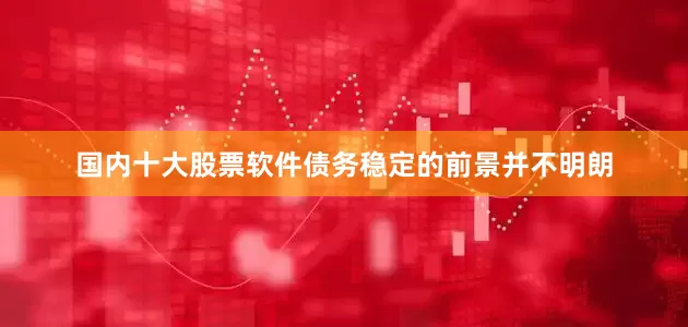 国内十大股票软件债务稳定的前景并不明朗