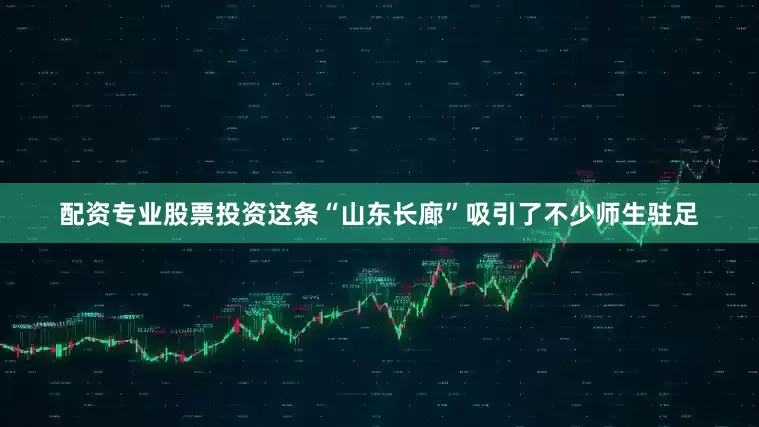 配资专业股票投资这条“山东长廊”吸引了不少师生驻足